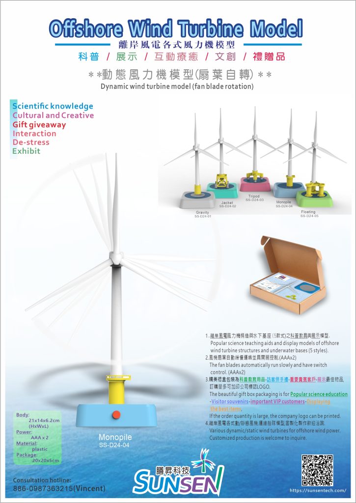 離岸風電 動態風力機模型