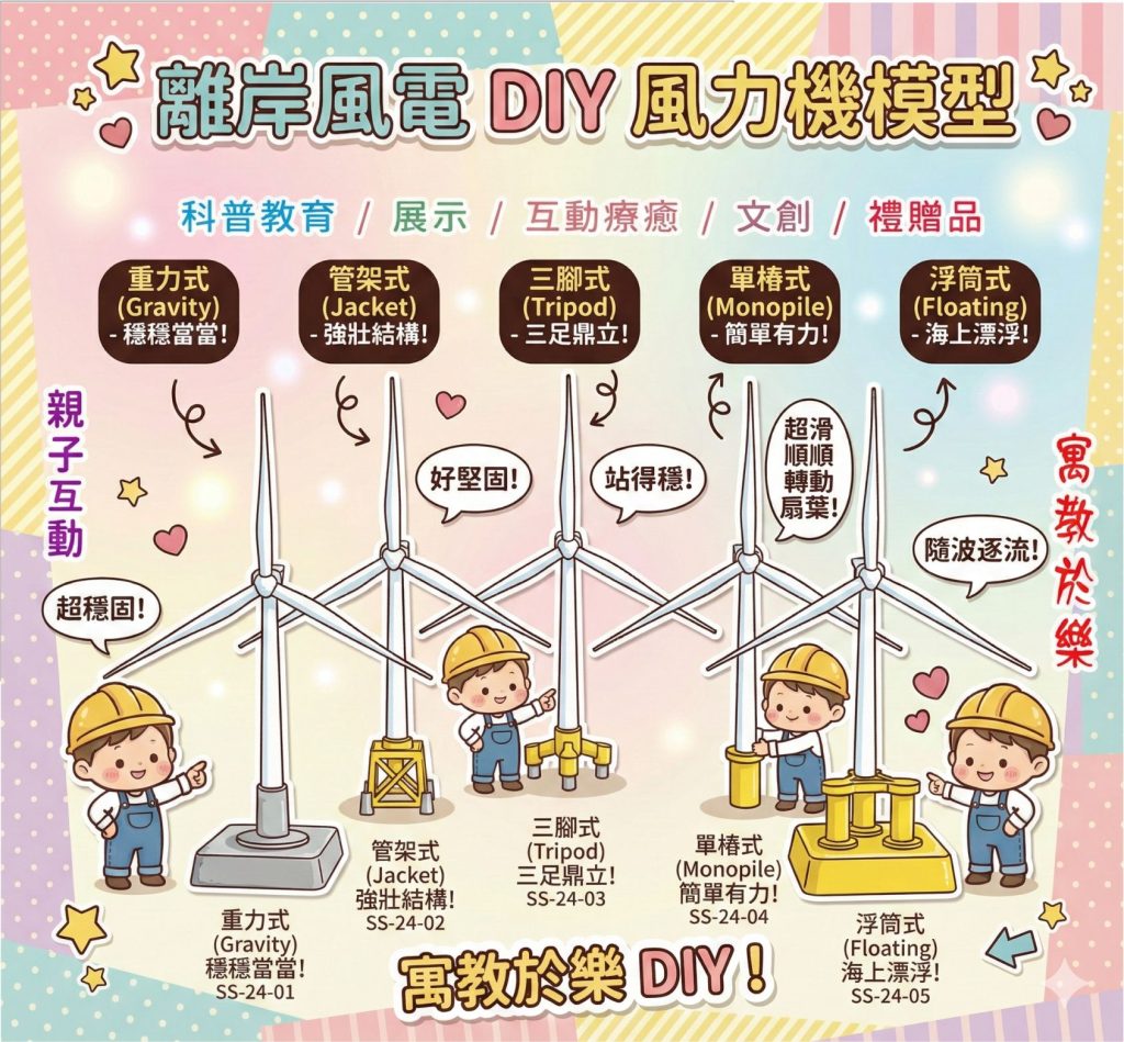 離岸風電DIY模型